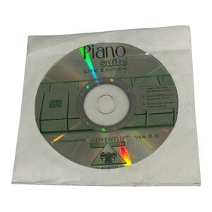 Piano Suite Lite Edition Software CD